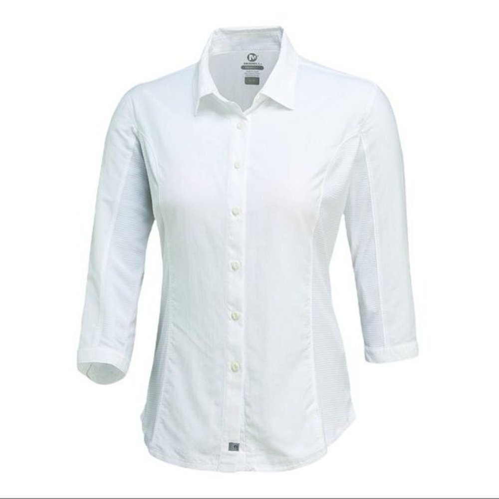 Merrell White Claire Button Up Shirt Size L‎